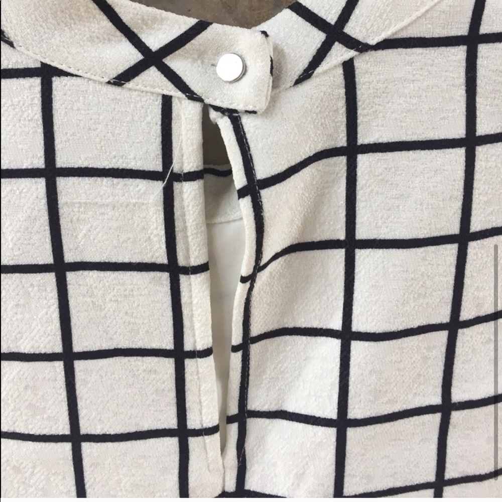 Forever 21 Grid Pattern Shift Dress - image 4